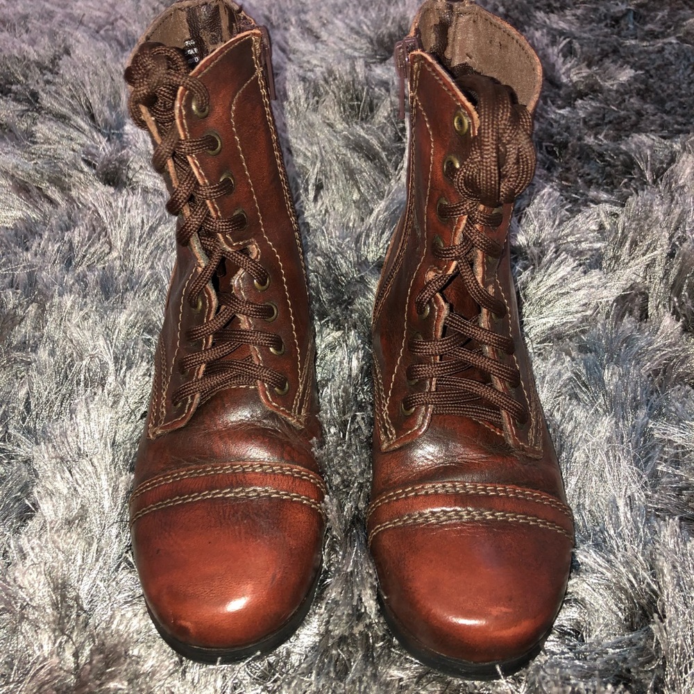 Steve Madden brown girls boots